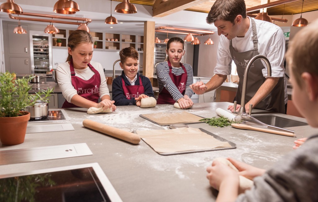 Junior cooking classes, Chewton Glen, hampshire