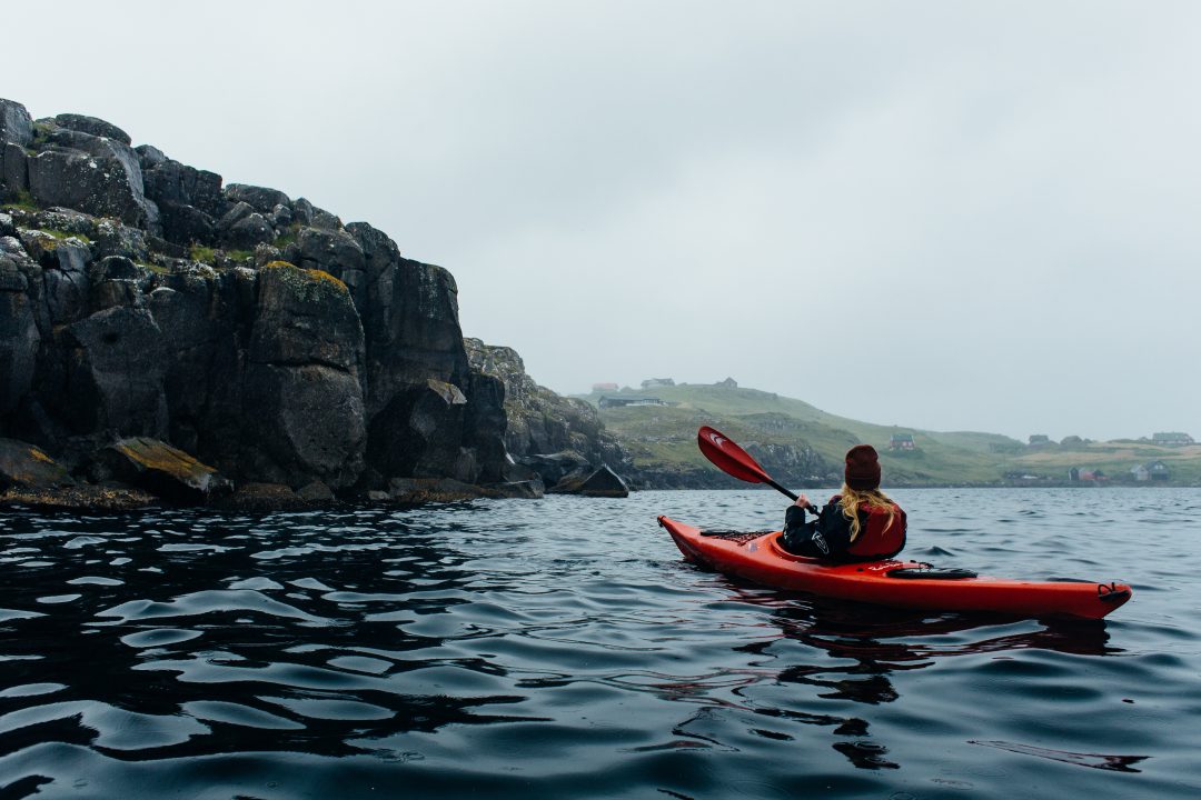 Kayaking in the Faroe Islands