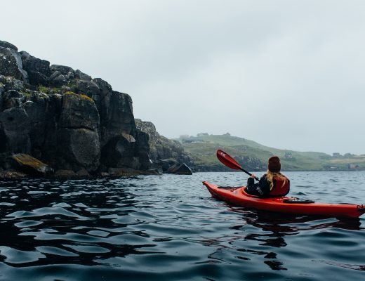 Kayaking in the Faroe Islands